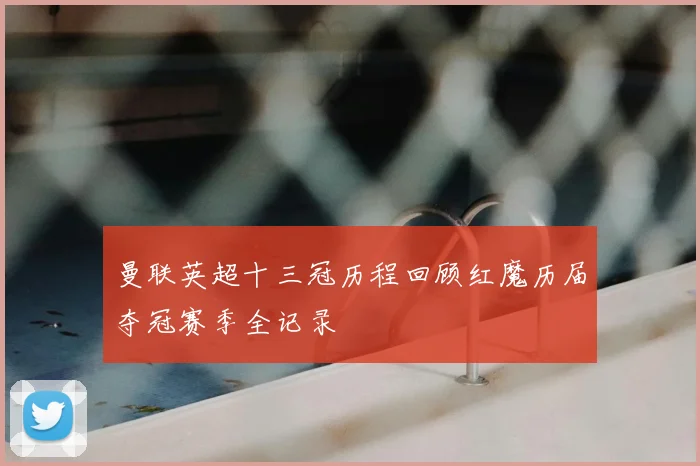 曼联英超十三冠历程回顾红魔历届夺冠赛季全记录